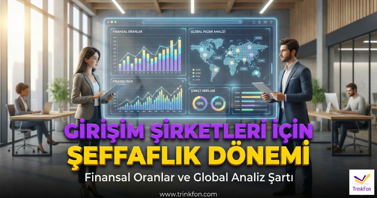Girişim Şirketleri İçin Şeffaflık Dönemi: Finansal Oranlar ve Global Analiz Şartı