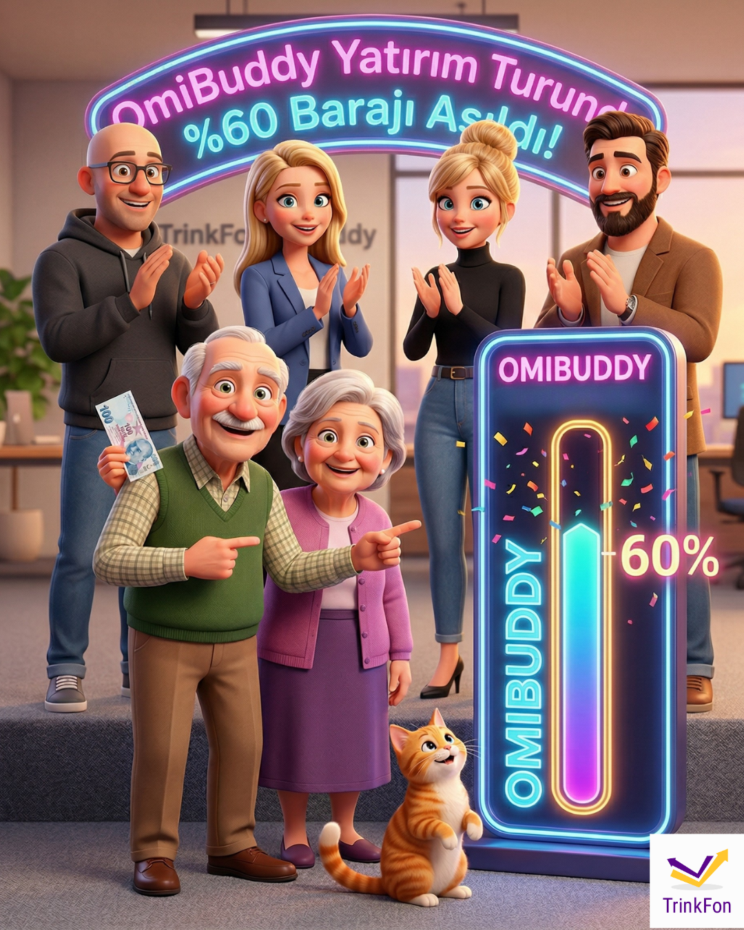 OmiBuddy Yatırım Turunda %60 Barajı Aşıldı!