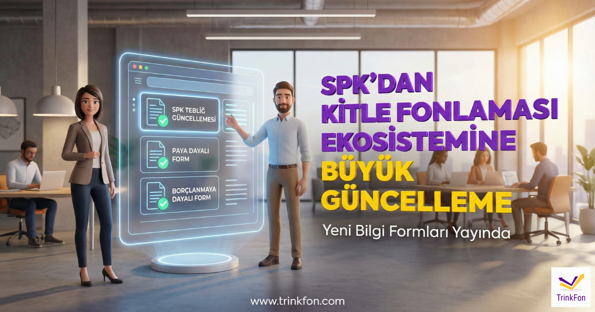 SPK'dan Kitle Fonlaması Ekosistemine Büyük Güncelleme: Yeni Bilgi Formları Yayında!